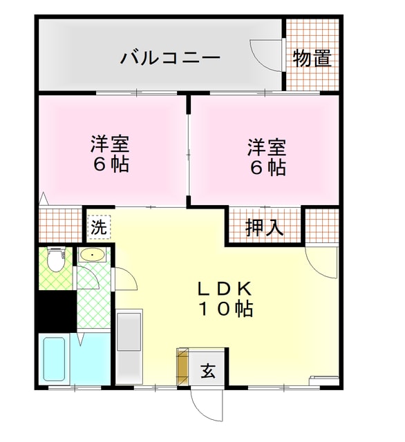 間取り図 マンションカイゼル