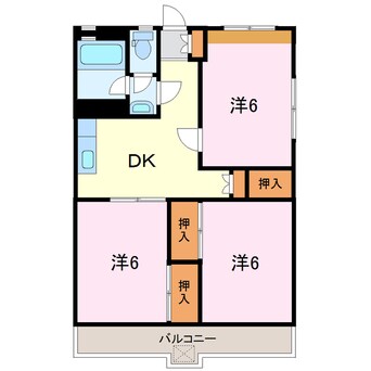 間取図 好花苑ハイツ