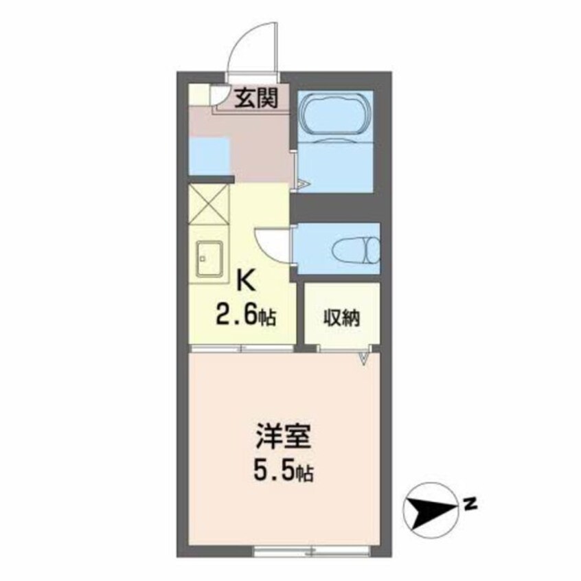 間取図 フレグランス山王台