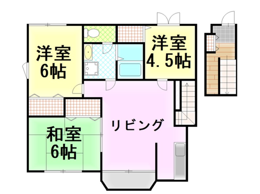 間取図 プロスペリティＳ