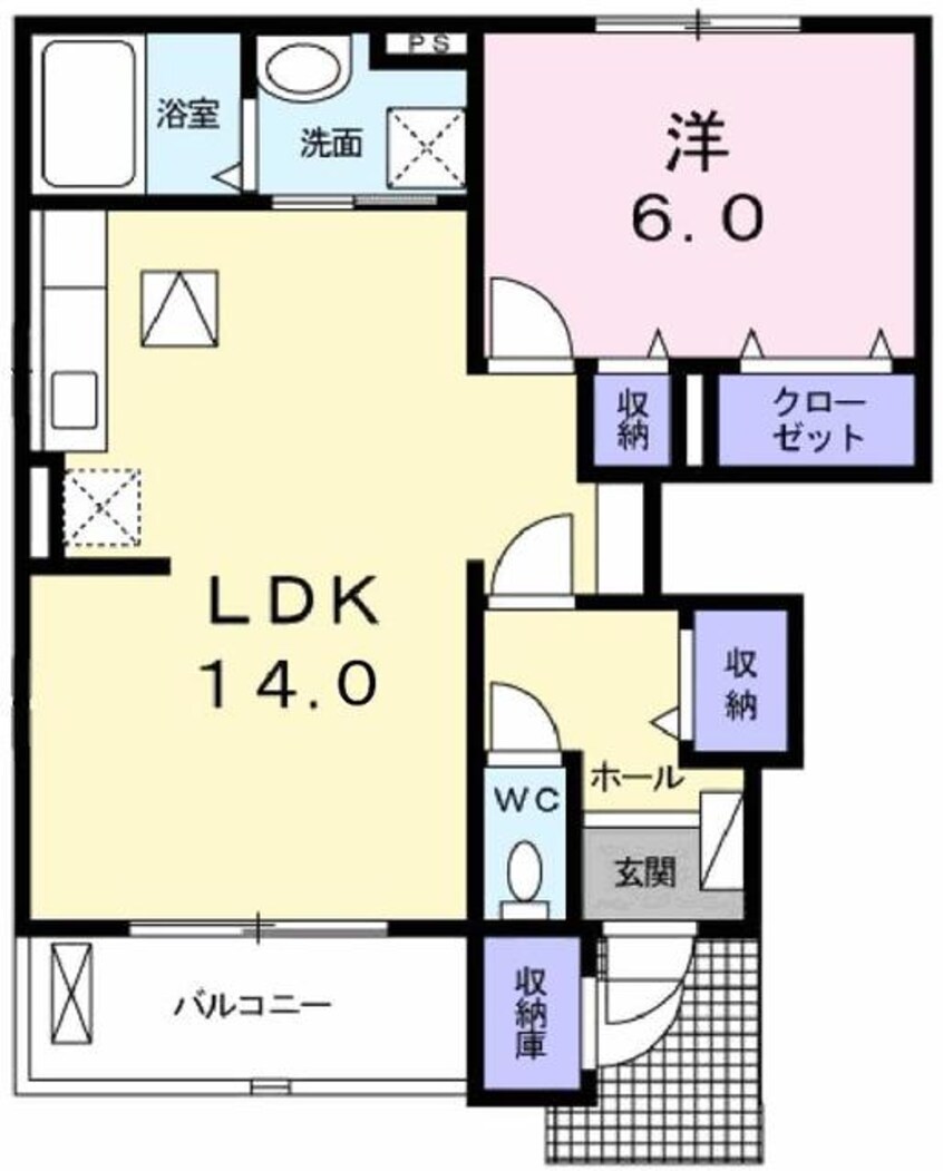 間取図 エスタシオン