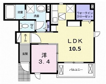 間取図 メゾンドカランⅢ