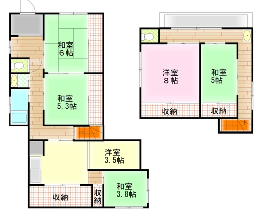 間取図 西間門戸建