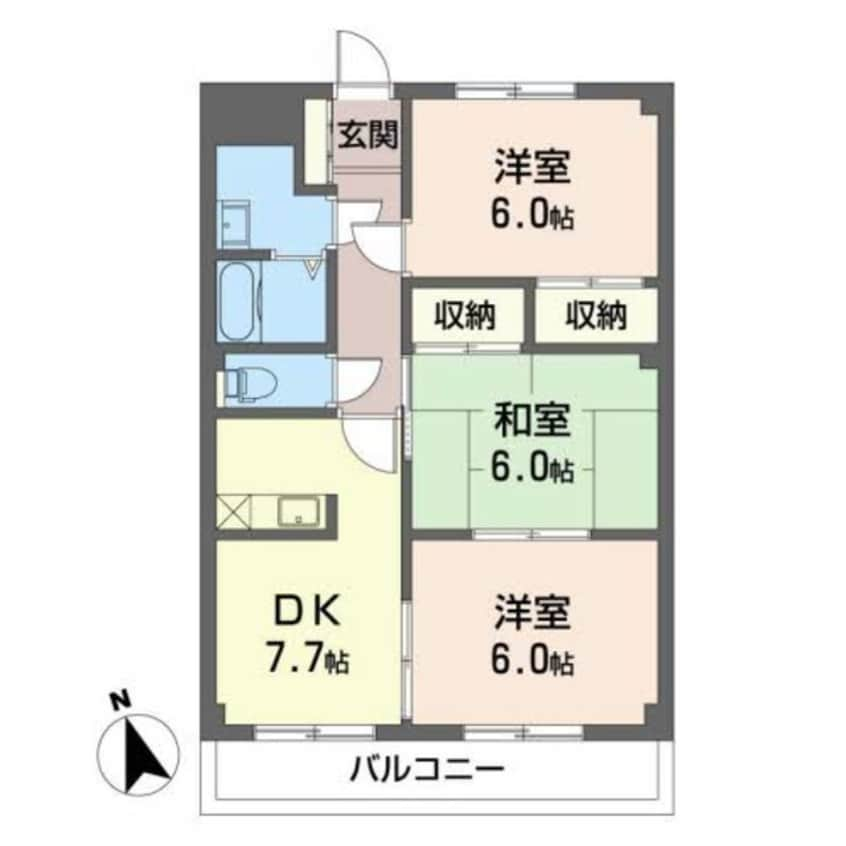 間取図 ヴィラミズリーケン