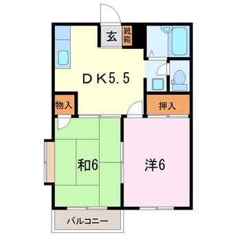 間取図 パークヒルズ高尾台