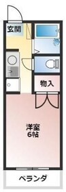 東海道本線/原駅 バス:2分:停歩21分 1階 築33年 1Rの間取り