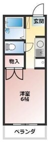 東海道本線/原駅 バス:2分:停歩21分 1階 築33年 1Rの間取り