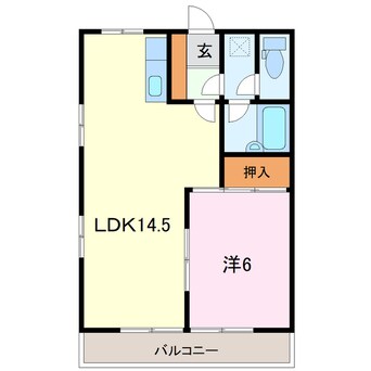 間取図 ＳＵＮひあり
