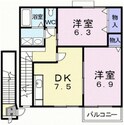 クレストールＳＡＴＯＵの間取図