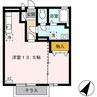 ララ・花いち 1Rの間取り