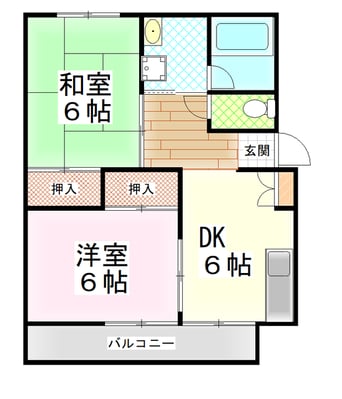 間取図 サンリーフマンション