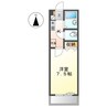 アプローズ 1Kの間取り