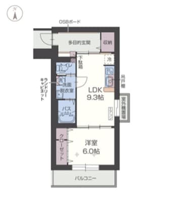 間取図 カーム　ビスタ