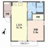 サニーハウス（Ａ・Ｂ・Ｃ） 1LDKの間取り