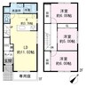カスカータ　鮎壺 3LDKの間取り