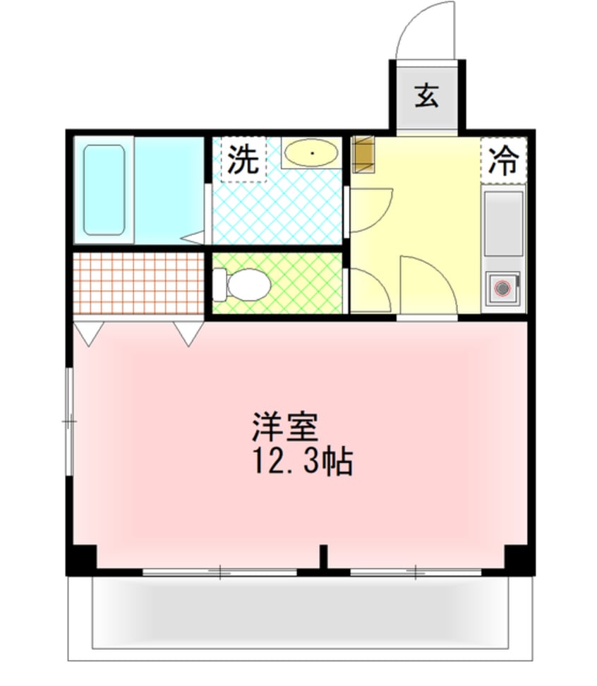 間取図 アップルヒルズ