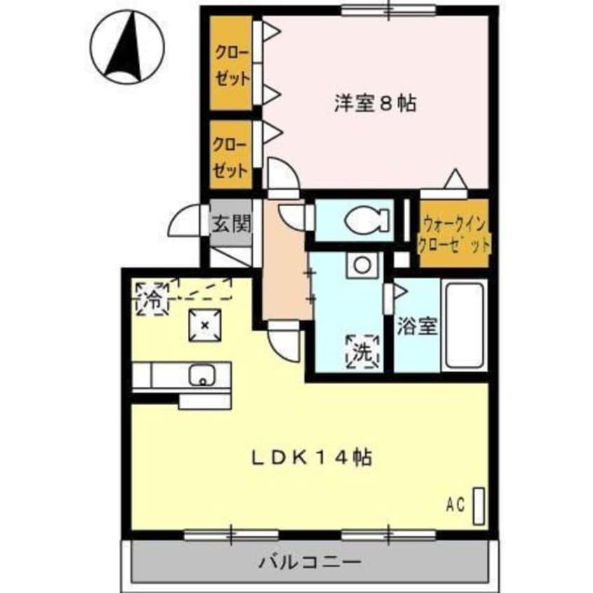 間取図 Ｒルミエール