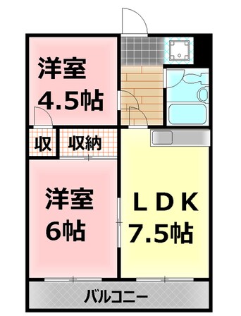 間取図 サカタマンション