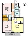 伊豆箱根鉄道駿豆線/大場駅 徒歩11分 1階 築9年 2LDKの間取り