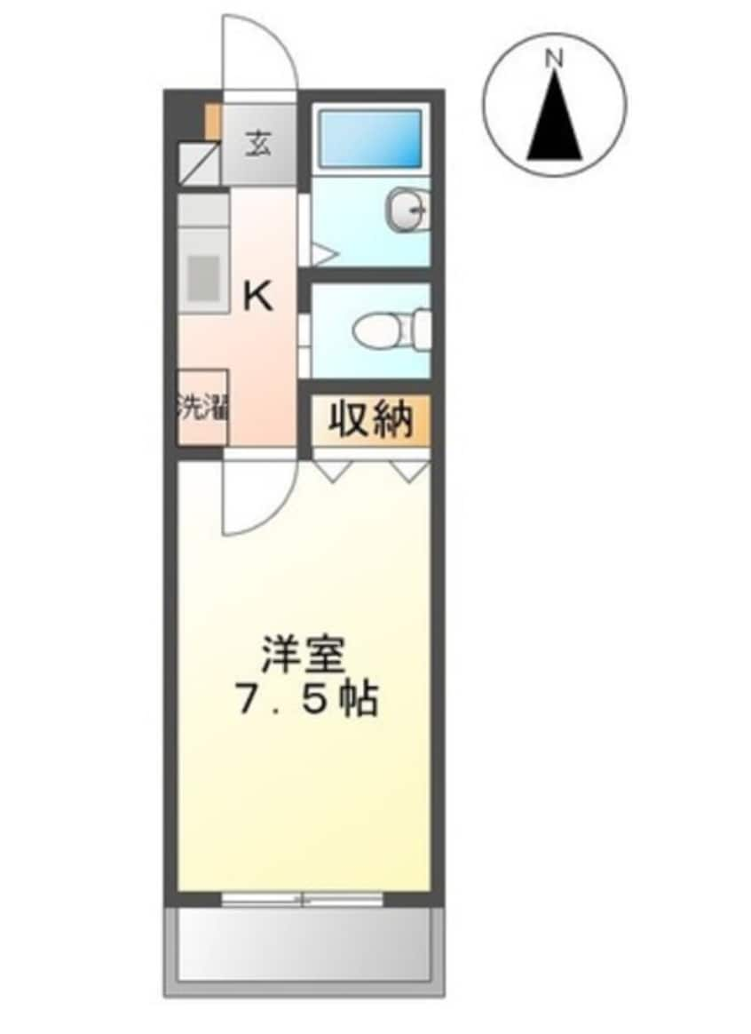 間取図 伊豆箱根鉄道駿豆線/大場駅 徒歩3分 4階 築26年