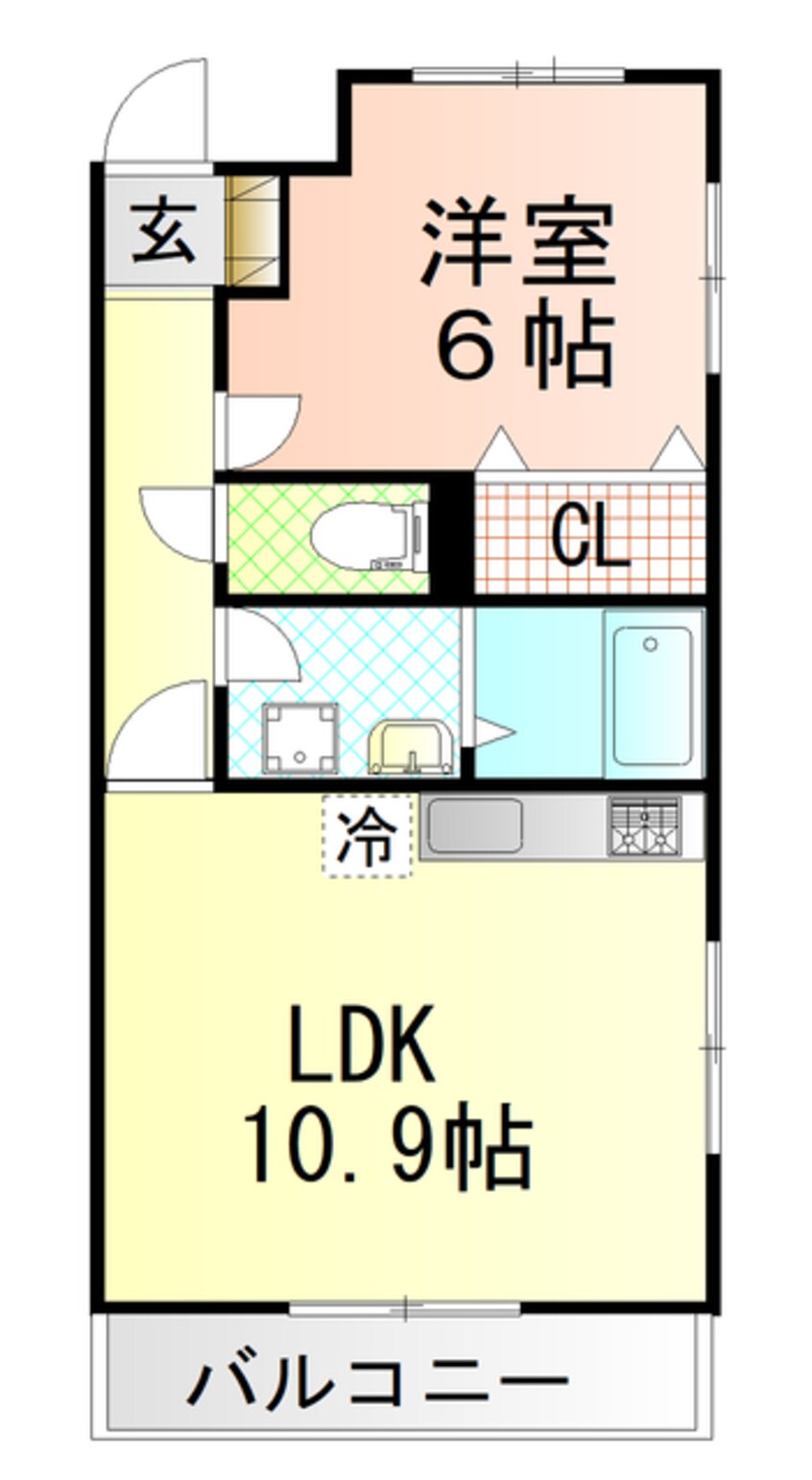 間取図 伊豆箱根鉄道駿豆線/三島広小路駅 徒歩16分 4階 築15年