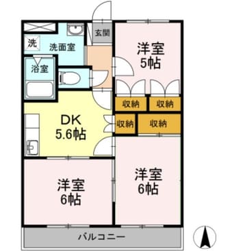 間取図 伊豆箱根鉄道駿豆線/三島広小路駅 バス10分富士見が丘下車:停歩3分 2階 築23年