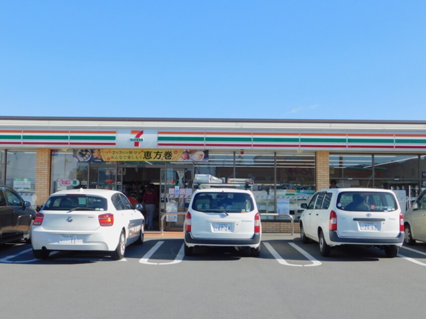 セブンイレブン清水町柿田店(コンビニ)まで604m※セブンイレブン清水町柿田店 伊豆箱根鉄道駿豆線/三島広小路駅 バス10分富士見が丘下車:停歩3分 2階 築23年