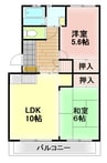 御殿場線（静岡県内）/大岡駅 バス:25分:停歩1分 3階 築32年 2LDKの間取り