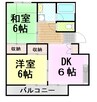 東海道本線/三島駅 バス:14分:停歩8分 2階 築37年 2DKの間取り