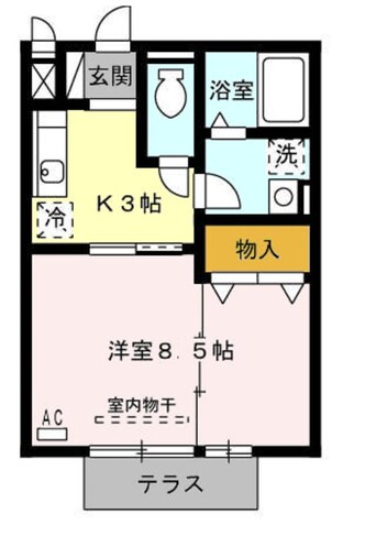 間取図 伊豆箱根鉄道駿豆線/田京駅 徒歩7分 1階 築15年