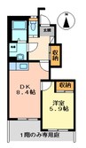 東海道本線/三島駅 バス:14分:停歩2分 1階 築15年 1DKの間取り