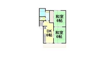 間取図 伊豆箱根鉄道駿豆線/伊豆長岡駅 徒歩5分 1階 築36年