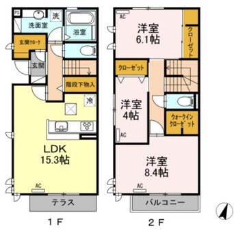 間取図 伊豆箱根鉄道駿豆線/伊豆仁田駅 徒歩4分 1階 築7年