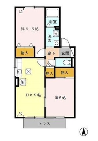 間取図 伊豆箱根鉄道駿豆線/韮山駅 徒歩10分 1階 築24年