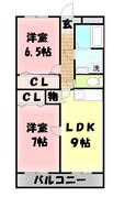 ベルエポック・フジカの間取図