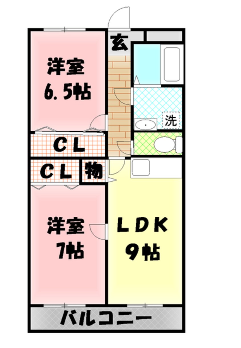 間取図 ベルエポック・フジカ