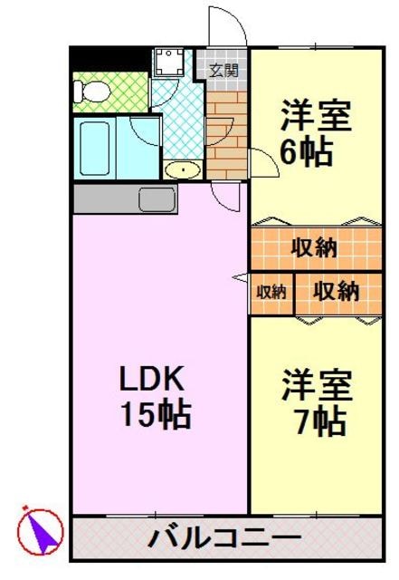 間取り図 伊豆箱根鉄道駿豆線/大場駅 徒歩10分 3階 築24年