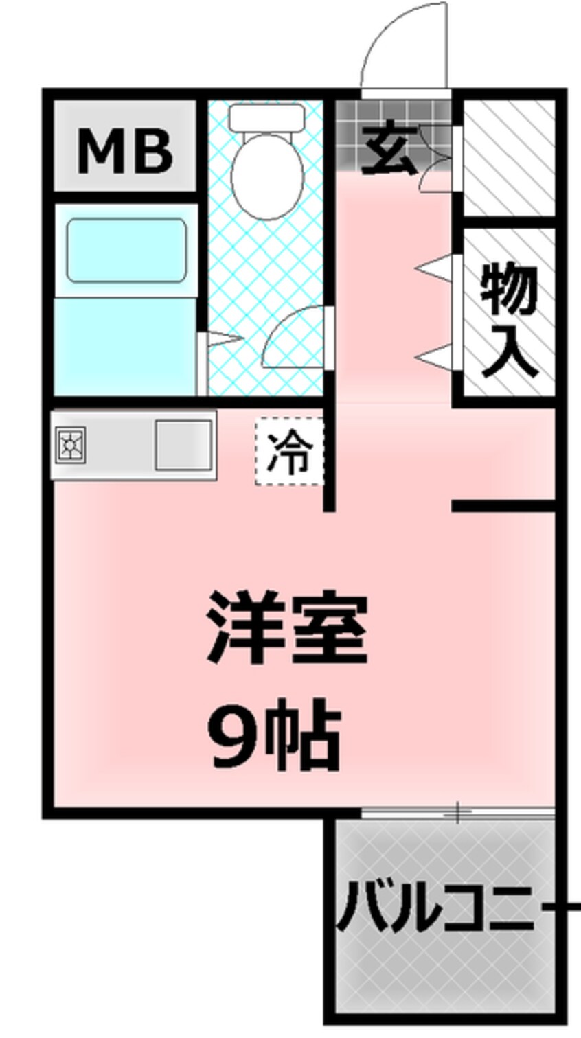 間取図 Ｗｉｎｇ　Ｖｉｅｗ