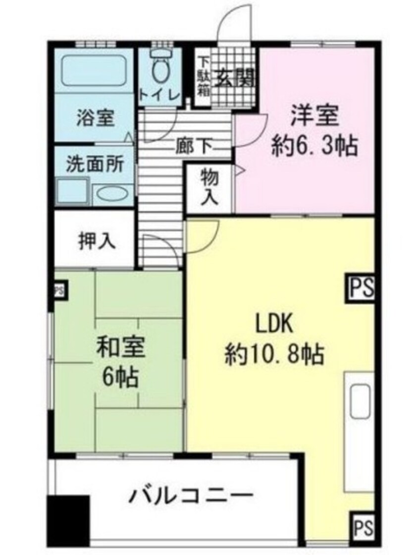 間取図 ＲＹＵ－ＯＷマンション