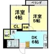 伊豆箱根鉄道駿豆線/三島広小路駅 徒歩16分 2階 築38年 2DKの間取り