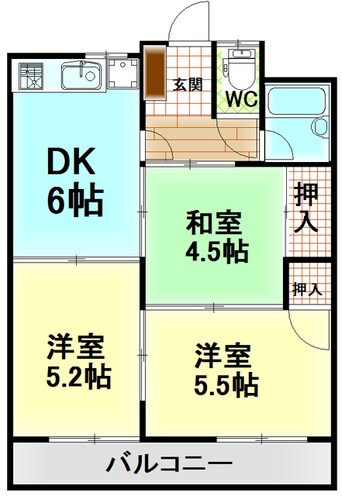 間取図 伊豆箱根鉄道駿豆線/伊豆仁田駅 徒歩16分 1階 築35年