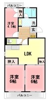 伊豆箱根鉄道駿豆線/大場駅 徒歩38分 4階 築31年 3LDKの間取り