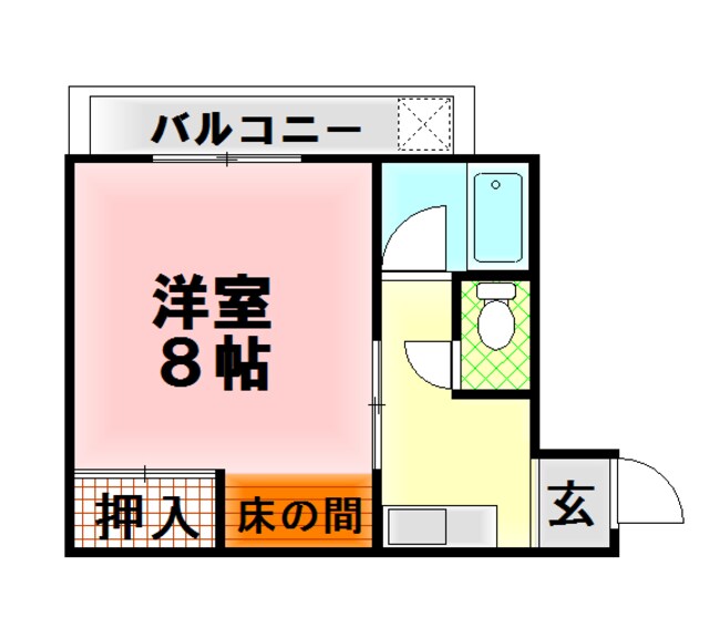 間取り図 東海道本線/函南駅 バス24分畑毛温泉入口下車:停歩1分 2階 築34年