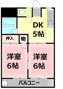 関ハイツの間取図