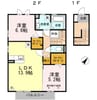 伊豆箱根鉄道駿豆線/伊豆長岡駅 徒歩9分 2階 築8年 2LDKの間取り