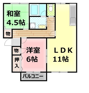 間取図 伊豆箱根鉄道駿豆線/伊豆長岡駅 徒歩12分 1階 築32年