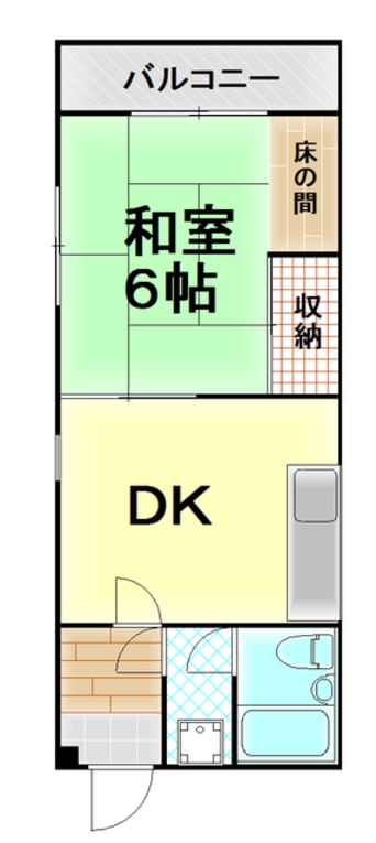 間取図 伊豆箱根鉄道駿豆線/伊豆長岡駅 徒歩1分 4階 築30年