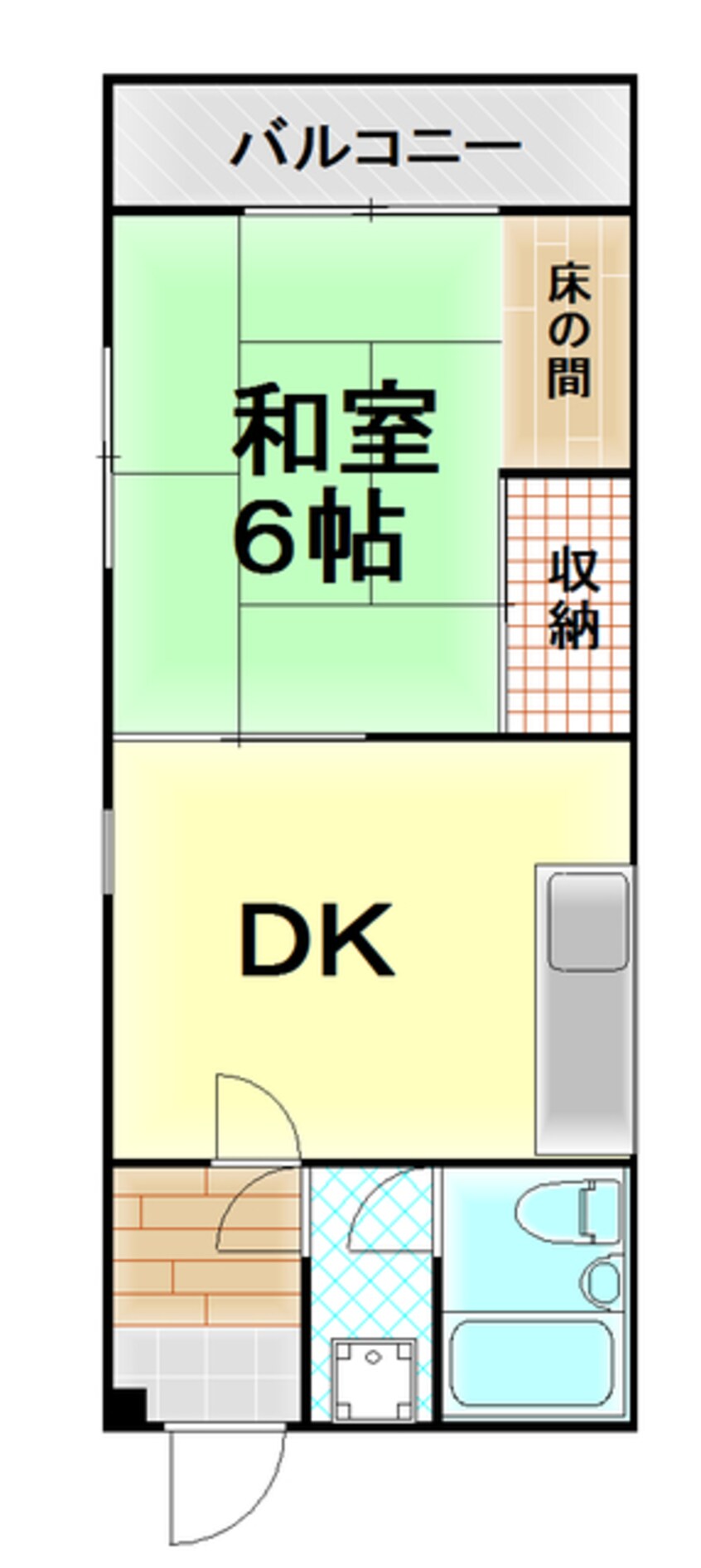 間取図 伊豆箱根鉄道駿豆線/伊豆長岡駅 徒歩1分 4階 築30年