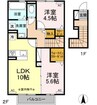 東海道本線/沼津駅 バス:11分:停歩2分 2階 1年未満 2LDKの間取り