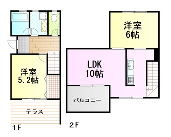 間取図 東海道本線/三島駅 徒歩29分 1階 築12年